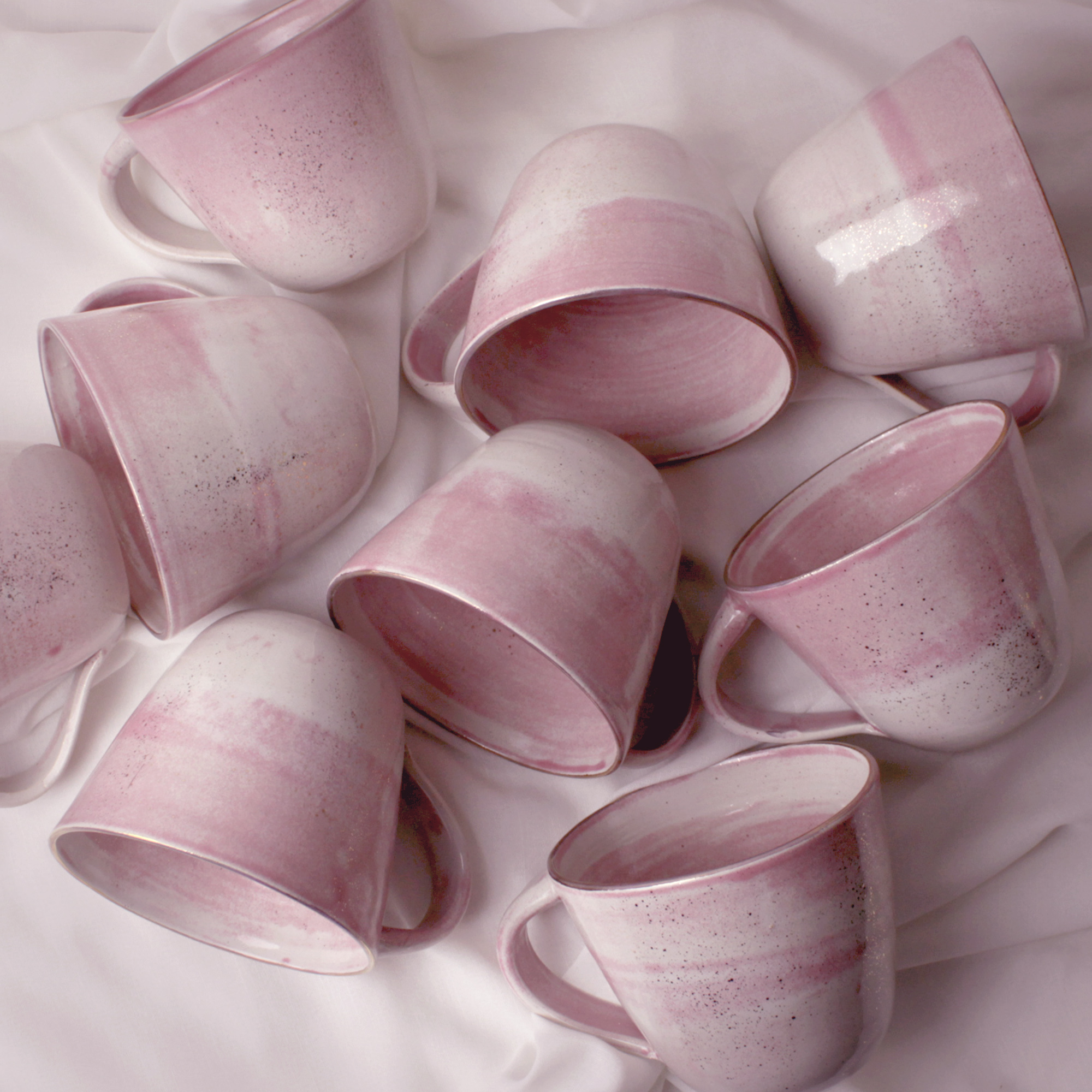 Tasse rosa (1Stück)