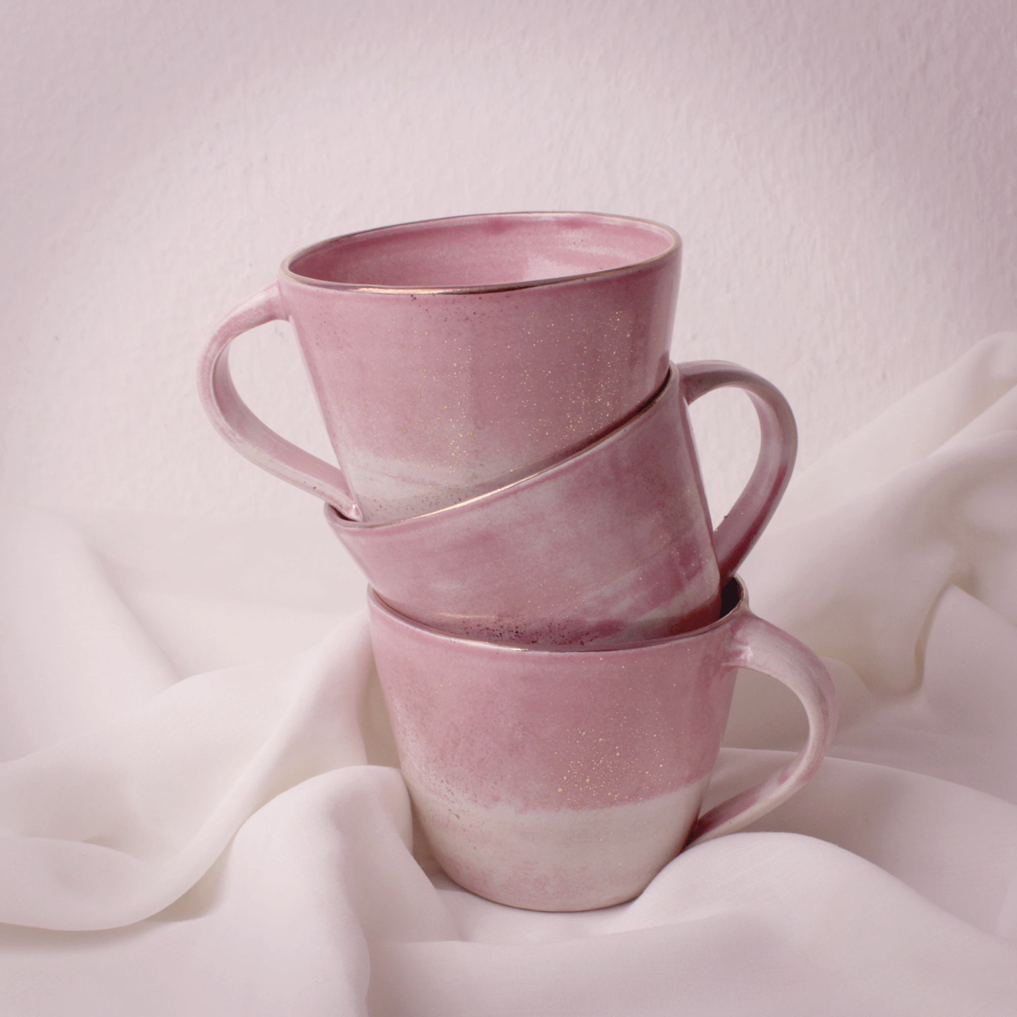 Tasse rosa (1Stück)